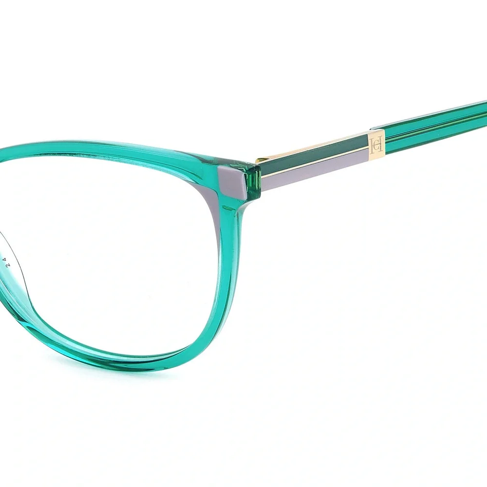 NWT Carolina Herrera HER0163-JHD-53 0Jhd Grn 53mm Eyeglasses
